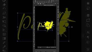 Adobe Illustrator Tips & Trick | Blend Text & Shape #illustratortutorial #designtips #design