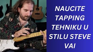 Naučite Tapping Tehniku Na Gitari U Stilu Steve Vai