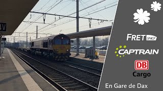 [Rafy et les Trains #17] Passages de FRET et Infra en Gare de Dax. + Nouvelle Intro et Outro