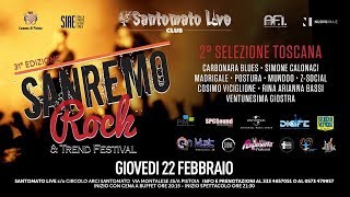 Live Tour Sanremo Rock Santomato Live Pistoia