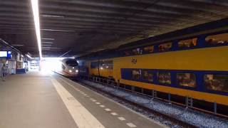 DB ICE 4682 komt aan op Utrecht Centraal