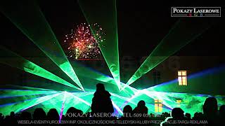 POKAZ LASEROWY SYLWESTER 2018/2019 SIERPC PART 1