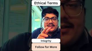 [UPSC Ethics Term Revision] 2. Integrity #upsc #mains #ethics #upscmains #upscethics #shorts