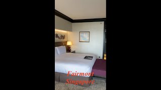 FAIRMONT SINGAPORE | ROOM | VIEW FROM ROOM | MARINA BAY