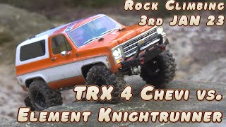 TRX4 Chevrolet vs. Element RC Toyota Knightrunner