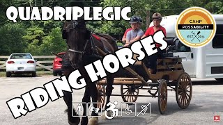 Horseback Riding - Camp PossAbility | Quadriplegic (C5,C6,C7)