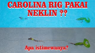 Cara Membuat Rangkaian Carolina Rig