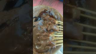 janda pirang,bakar sate#shortvideo