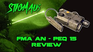 Is it any good? FMA AN-PEQ 15 AIRSOFT LASER/ LIGHT COMBO REVIEW / STIGMAU5