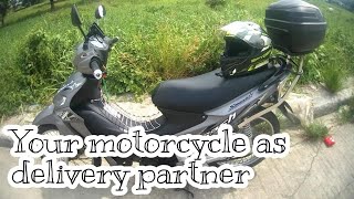 Motorcycle for delivery? / Easy way to delivered your products to your customers during GCQ.