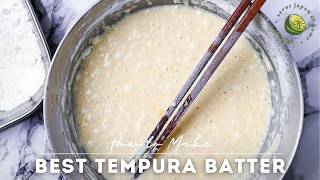 Authentic Japanese Tempura Batter Recipe (Complete Guide)