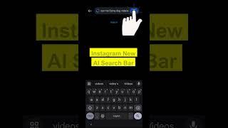 Find ANYTHING on Instagram with the NEW AI Search Bar! #instagram #metaai #ai
