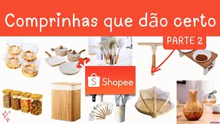 10 ACHADOS PARA O LAR NA SHOPEE | ITENS DE BAMBU | Decoração e organização de casa