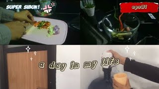 EPS. 1: BEBERES KOS - MASAK || a day in my life