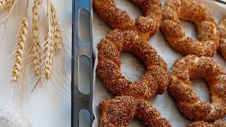 Sokak simidi tarifi - simit tarifi - pazar kahvaltısı için tepsi tepsi yapıyorum 🥯