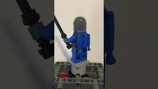 Mandalorian Deathwatch Warrior with Blue Jetpack and „Darksaber“ #legomandalorian #legodarksaber