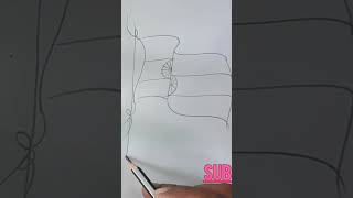 Independence day 2023 flag drawing#shortsviral#shortschallenge#flagdrawing#independenceday