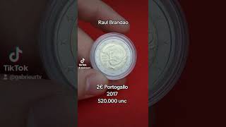 2€ Portogallo 2017 Raul Brandao