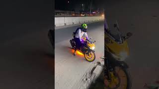 Suzuki gsxr yellow black lover colour match Ring new lds colour best look #youtubeshorts #shorts