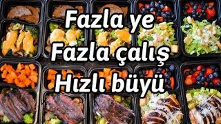 Fazla Kalori Al, Fazla Antrenman Yap, Hızlı Büyü (Böyle Bi' Dünya Var mı?)