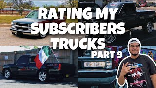 RATING MY SUBSCRIBERS TRUCKS PART 9 #obschevy #ratingmysubstrucks