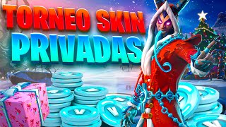 TORNEO SKIN GRATIS en solo PARTIDAS PRIVADAS FORTNITE en directo AHORA en vivo con premios