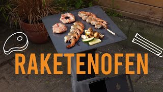 Raketenofen aus Stahl | Nachhaltiges Kochen & Grillen