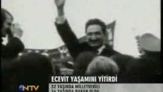 bülent ecevit'e veda