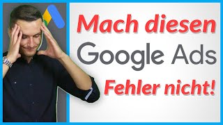 Probleme mit den Standardeinstellungen von Google Ads