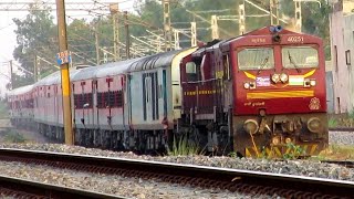 34 in 1 Train Action | New Delhi - Amritsar/ Chandigarh Railway Line | Indian Railways