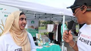 Halal Rib Fest interview of Leaf The Violence Behind