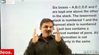 Box puzzle for sbi po, ibps po, clerk, rbi grade b, lic aao, rrb ntpc, ssc cgl, chsl, csat, clat