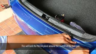 CarGuys Bumper edge Paint Protection Kit Installation Video