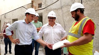 Visita obras de remodelación Ayuntamiento de Vera