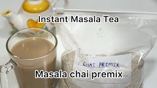 Chai Tea Premix powder Recipe- Just add Hot Water/Quick Travel Tea Powder Mix - chai in 1 min