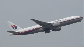 ✈Boeing 777-200ER Malaysia Airlines departure at Frankfurt Airport [One of the last]