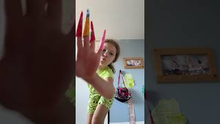 😻NAILS FOR KIDS 😻DO IT YOURSELF @LizaStarDance #kidsvideo #kidvlogger #dancekid #hiphopkids