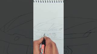 "Step-by-Step Guide: Drawing a Lamborghini TEMERARIO" #stepbystepdrawing #automobile #carart