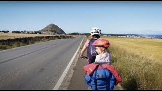 Cycling across Scotland - with kids!