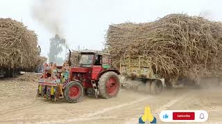 Belarus tractor🚜 Full Load Trailer in Suggrance _ High Speed in Belarus 510 _ Tractors __trending 4K