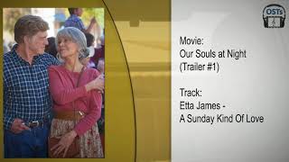 Our Souls at Night | Soundtrack | Etta James - A Sunday Kind Of Love