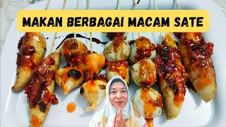 Mau makan serba sate.otak-otak singapure.dumpling keju.dan baso‼️rasa luar biasa mantap