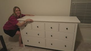 ASSEMBLING THE BABY DRESSER FROM IKEA! 5 HOUR NIGHTMARE