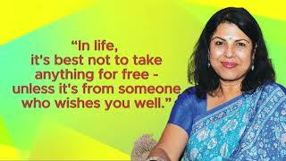 In life it's best not to take anything for free | Quotes of Chitra Banerjee Divakaruni