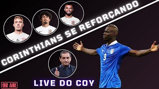 Novo Treinador do Corinthians, Novos Reforços, será que agora vai? Live do Coy Bombando!