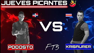 KOF XV 🌶-PODOSTO VS KRISAURER | FT5 | KOF LATAM | KOF RD | PICANTE NATION