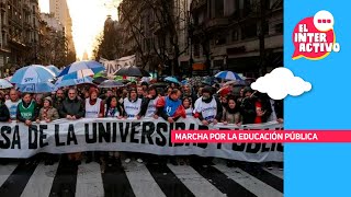 Marcha nacional en defensa de la universidad pública y la ciencia