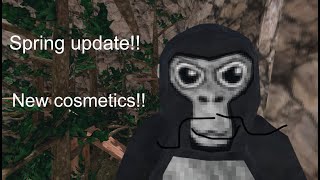 Spring Update!!  Gorilla Tag