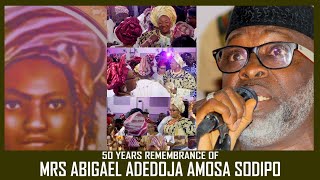 Classical Performance Of Dr. Ayuba For 50 Years Remembrance Of Mrs.  Abigael Adedoja Amosa Sodipo