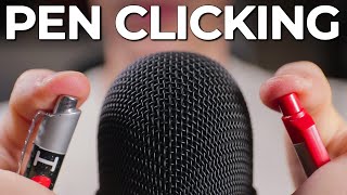 ASMR Fast Pen Clicking (No Talking)